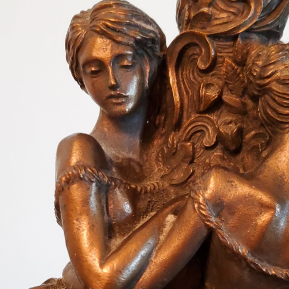 10” Sergey Eylanbekov Candle Holder 3 Ballerinas No Candle Residue! Spotless - Picture 2 of 16